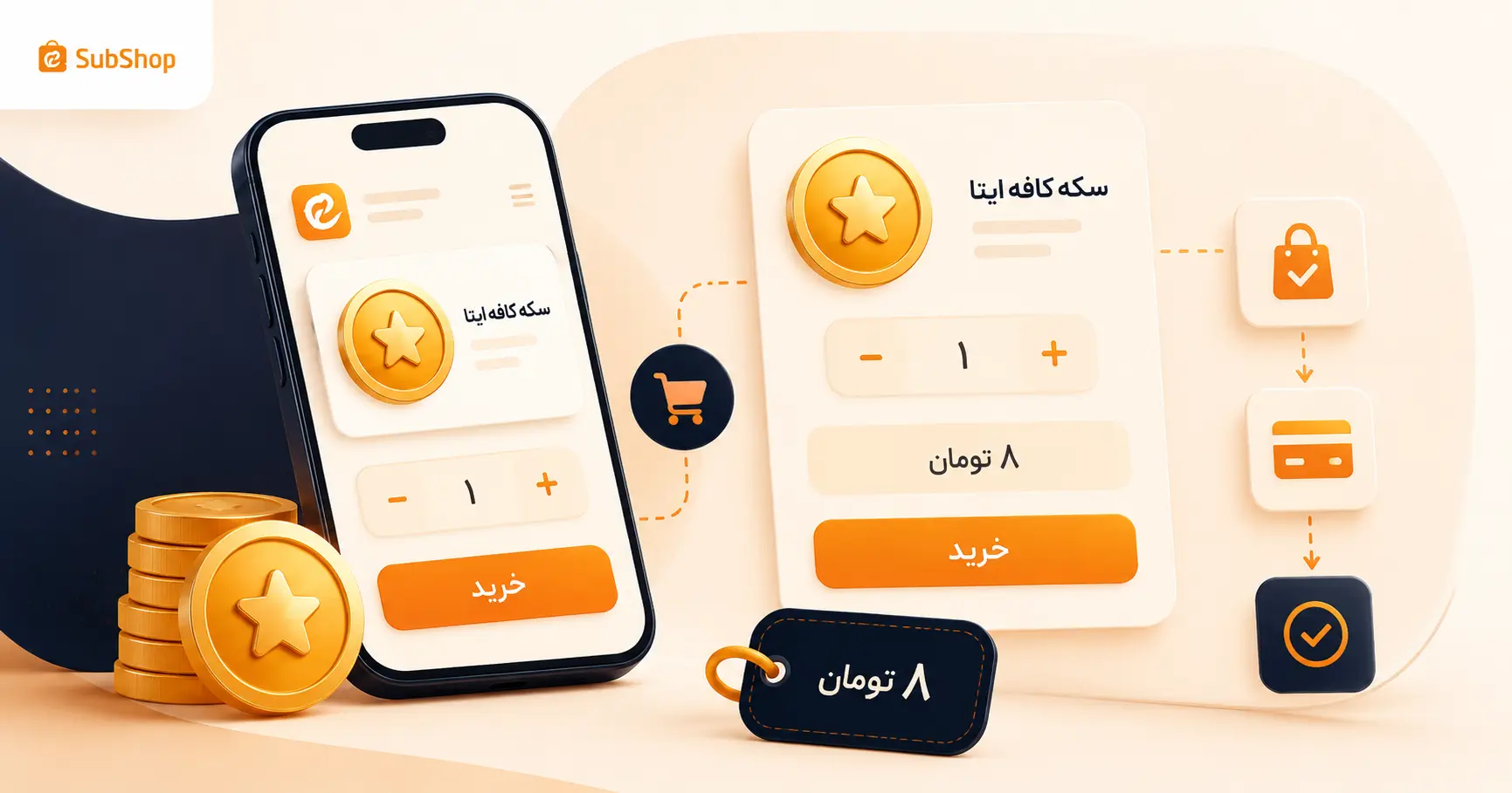 قیمت سکه کافه ایتا و موجودی قابل فروش چطور محاسبه می‌شود؟
